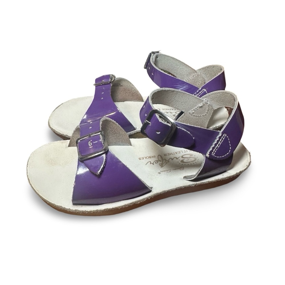 Sun San Saltwater Sandals in purple size 9 - Picture 3 of 5